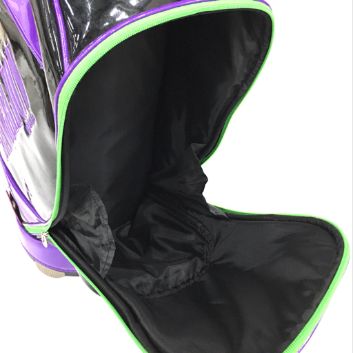 b619 エヴァンゲリオン EVA GOLFゴルフ キャディバッグ 初号機カラー