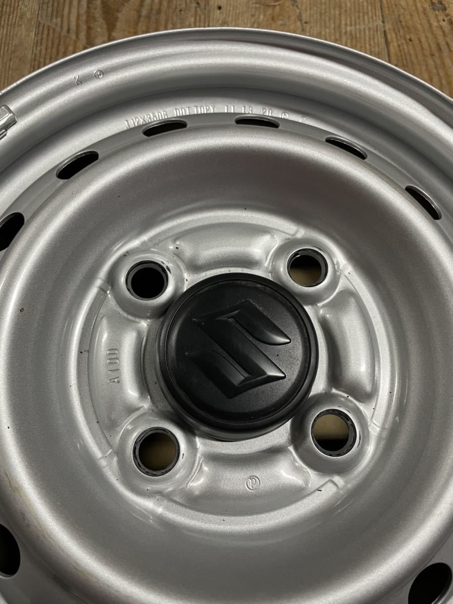 スズキ スーパーキャリィ 純正ホイール ほぼ新車外し 12＊3．50B