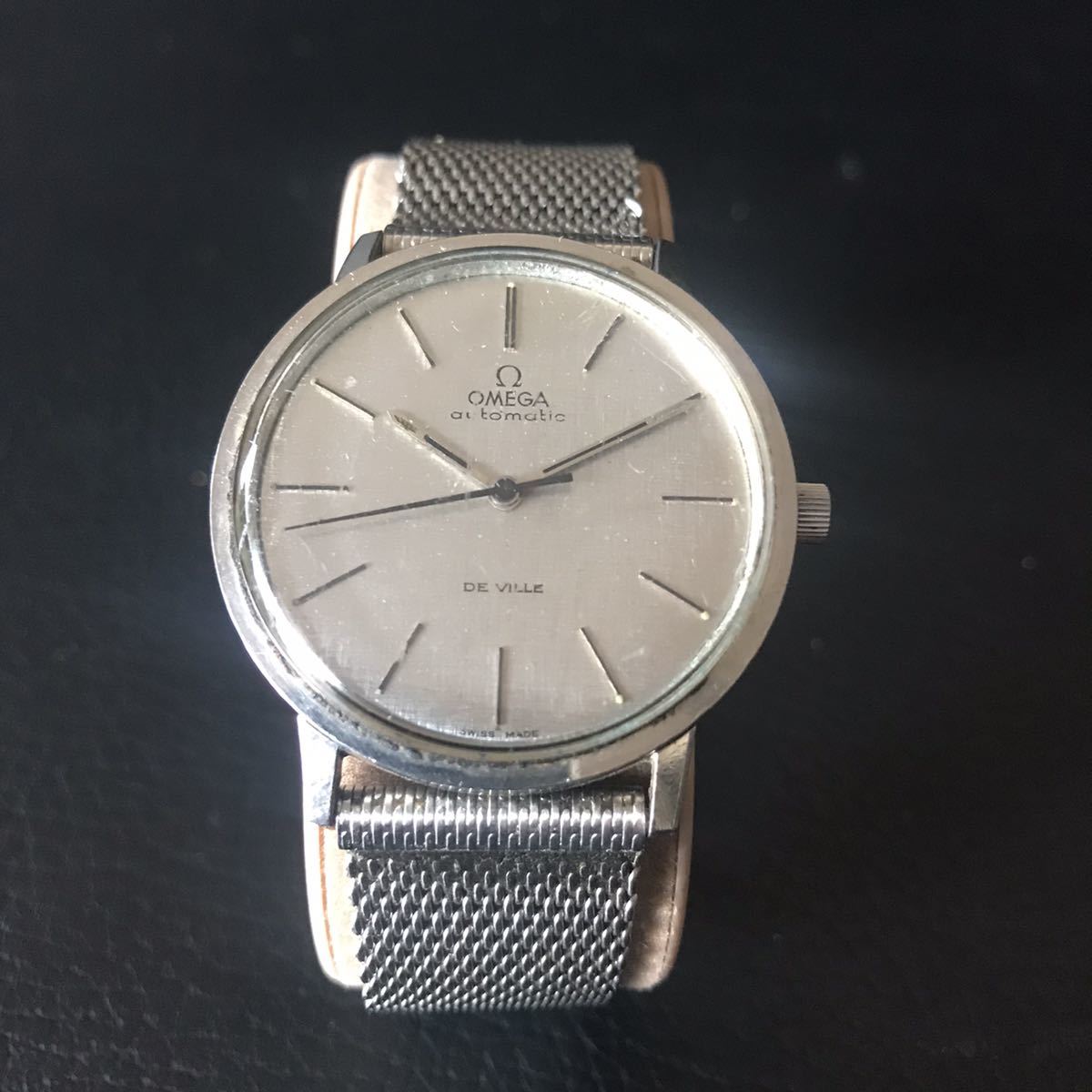 OMEGA（オメガ）De Ville／デ・ヴィル 自動巻き 文字盤シルバー　美品 オメガ デビル OMEGA ⁄ メンズ 文字盤シルバー OMEGA DEVILLE 自動巻き