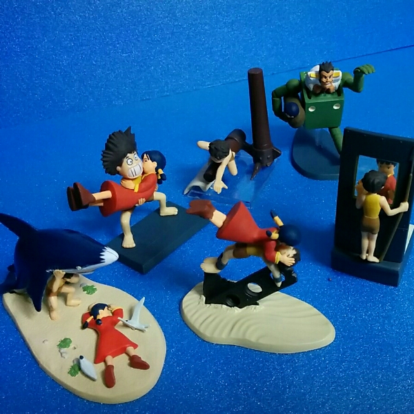 宮崎駿　カバヤ　未来少年コナン　情景フィギュア