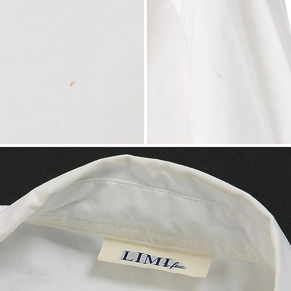 LIMI feu オーバーシャツワンピース ホワイト S 【公式通販】