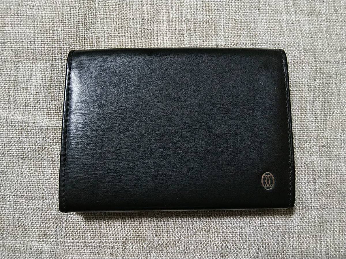 カルティエ マストライン Cartier 名刺入れ カードケース レザー 名刺