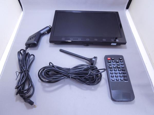 DreamMaker 9インチ液晶車載用フルセグ カーTV TV090AA 現状で(9インチ
