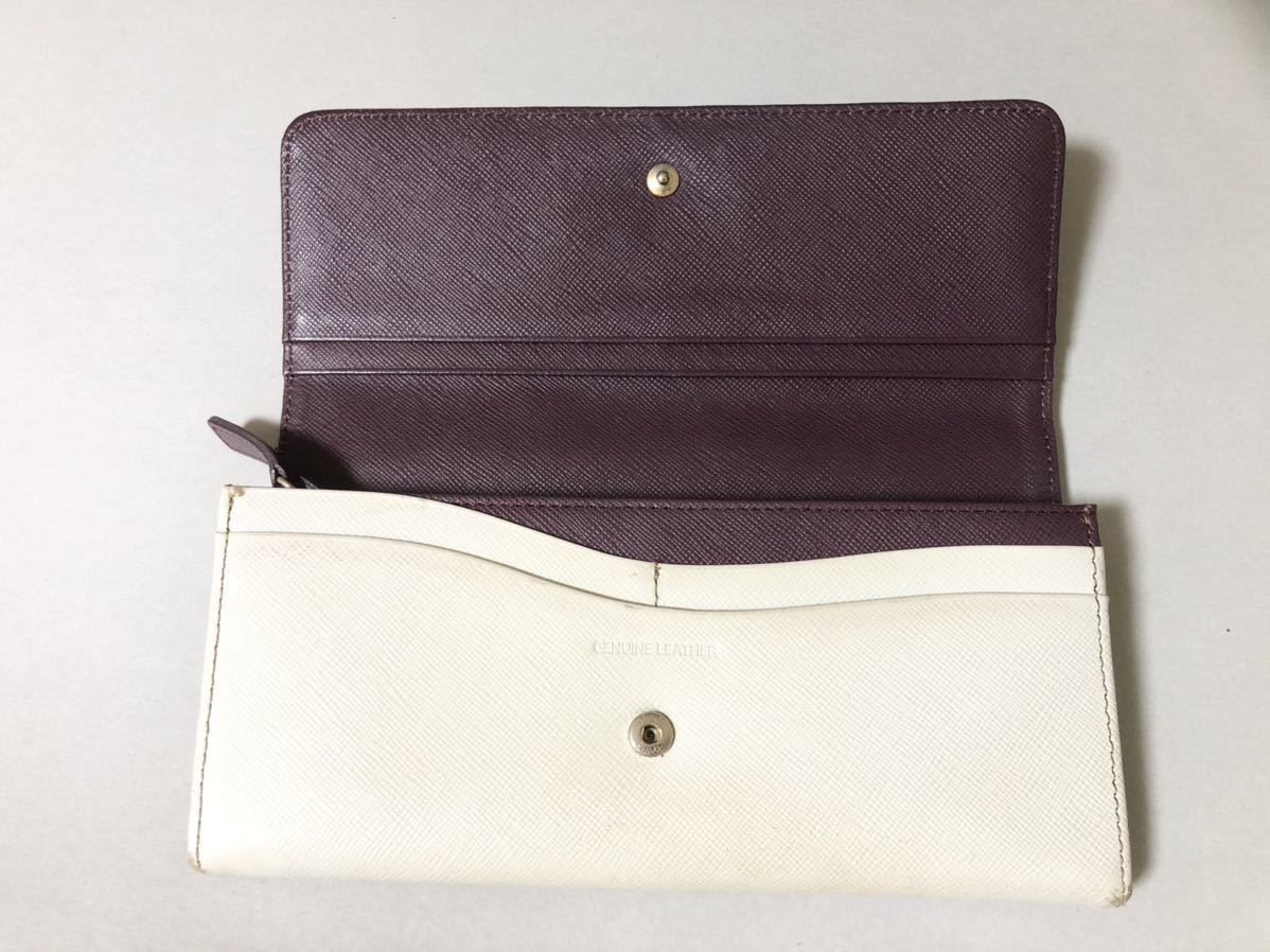 1円スタート ポールスミス 長財布 白 紫 ファスナー 財布 ブランド品 Paul Smith 小銭入れ 送料370円 レターパックライト 財布 売買されたオークション情報 Yahooの商品情報をアーカイブ公開 オークファン Aucfan Com