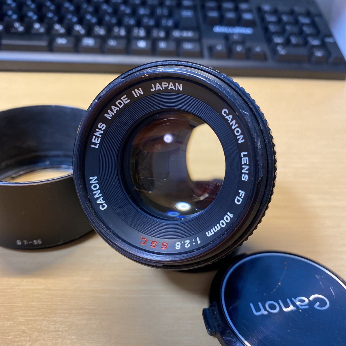 【ケース付き 外観美品】CANON FD 100mm f2.8 S.S.C. Canon FD 100mm F2.8 SSC 外観かなキズはあります 【公式通販】