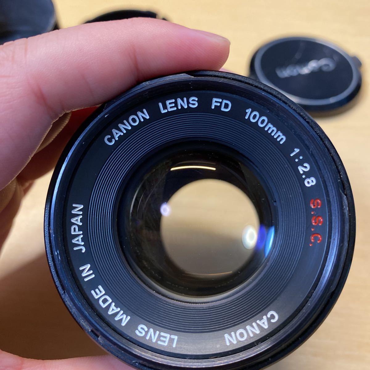 Canon FD 100mm F2.8 SSC 外観かなキズはあります 【公式通販】