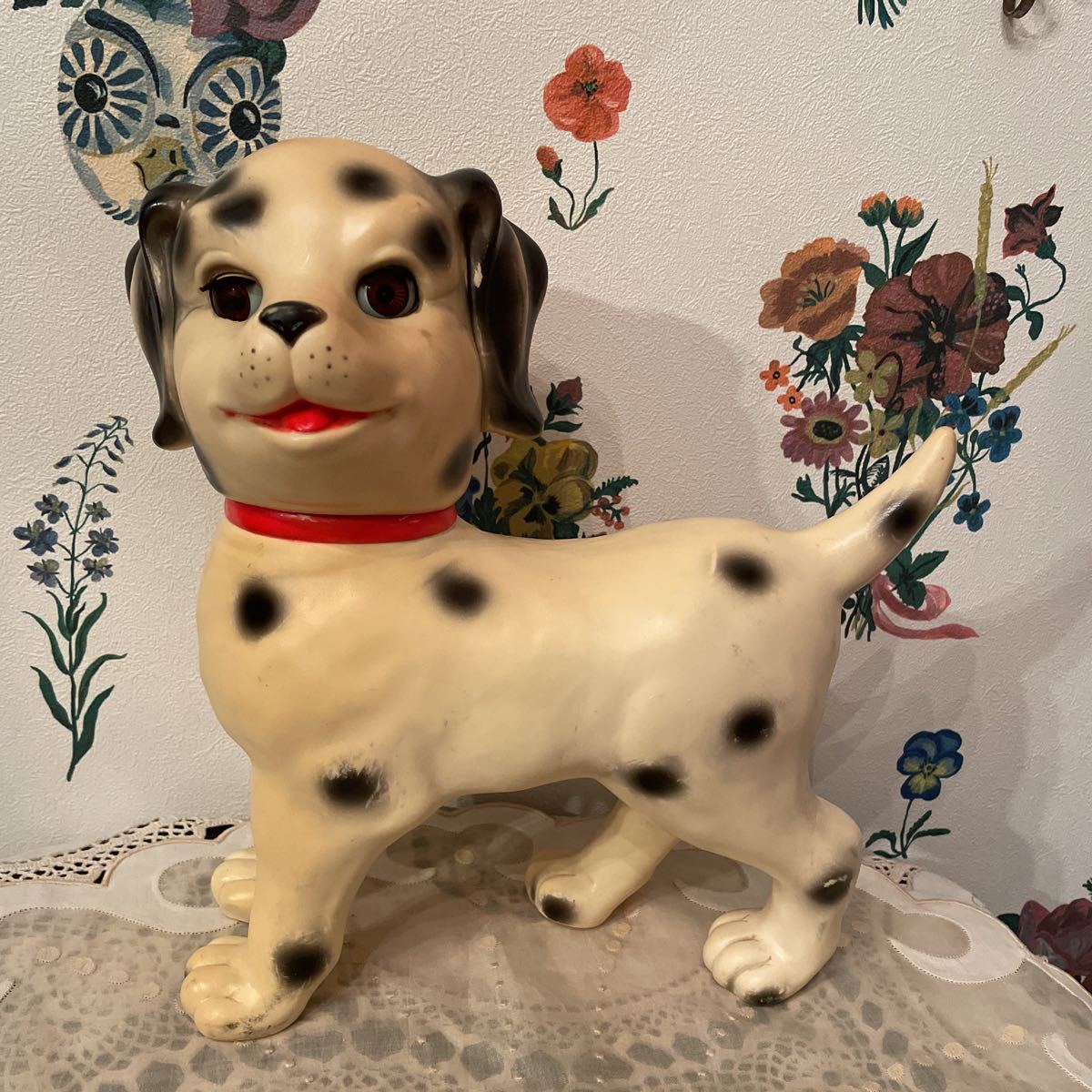 ヴィンテージ サンラバー 犬 ビンテージ ラバー ドール レトロ 