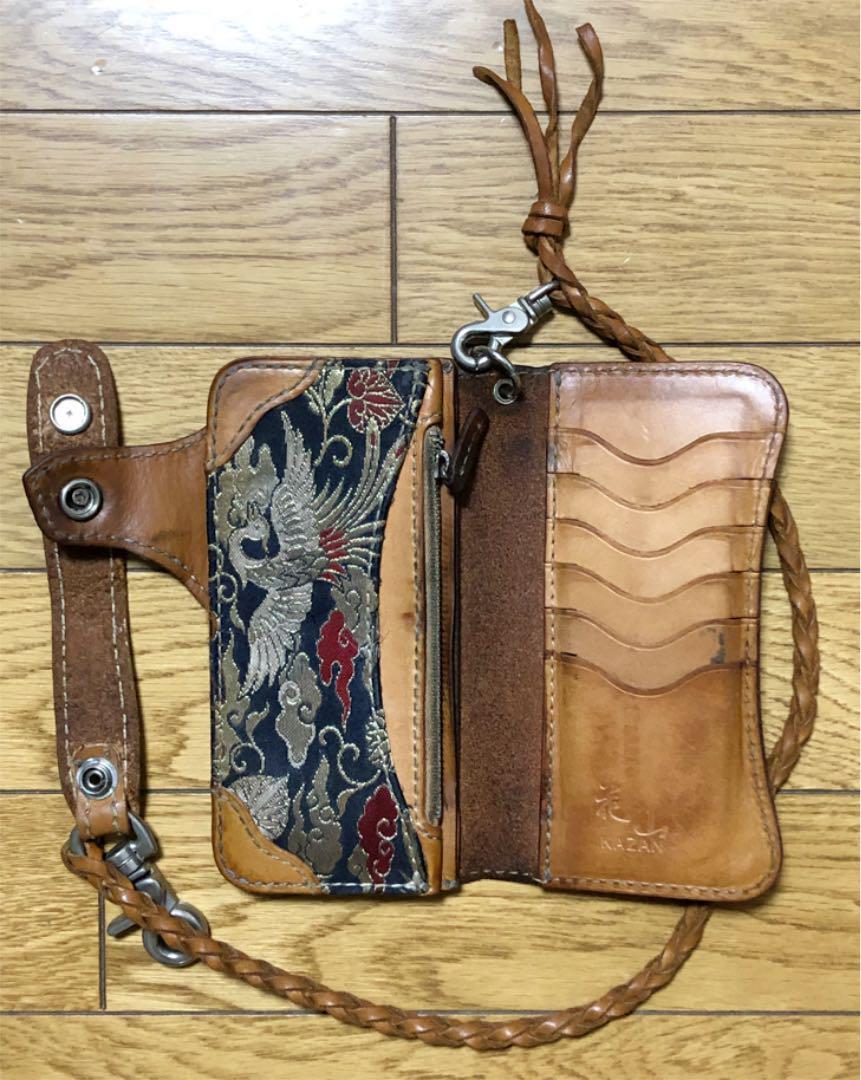 販売終了モデル】デグナー 花山 レザーウォレット ロングウォレット