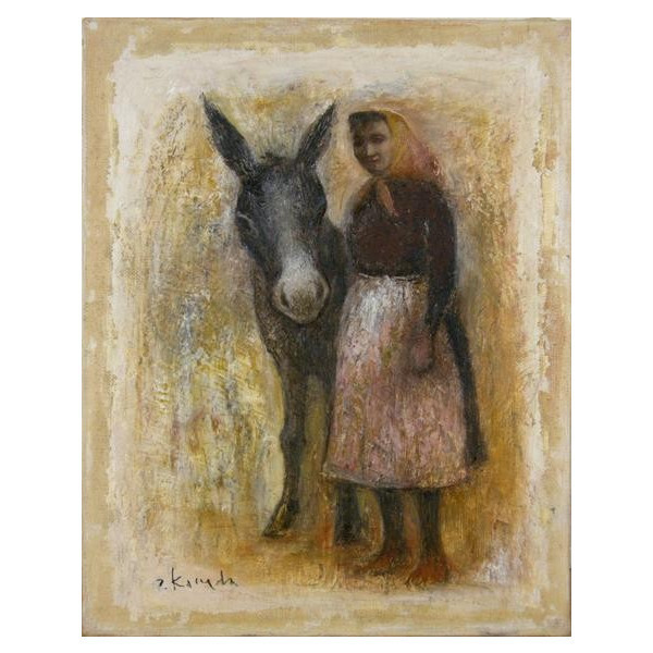 絵画 ロバにのる人 金田辰弘 絵画 ロバにのる人 金田辰弘 展覧会
