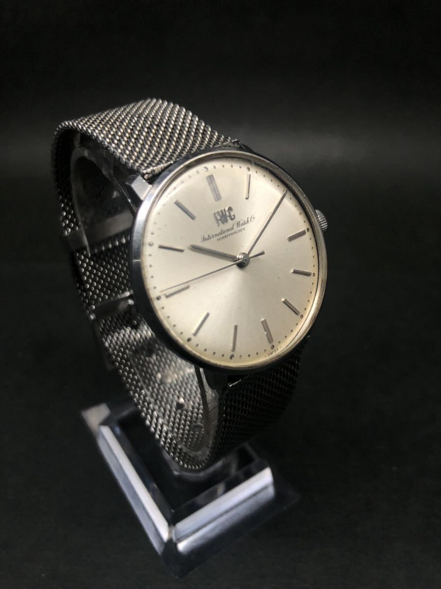 極希少◇IWC【オールドインター/手巻き名機Cal.403/Ref2401】純正IWC 