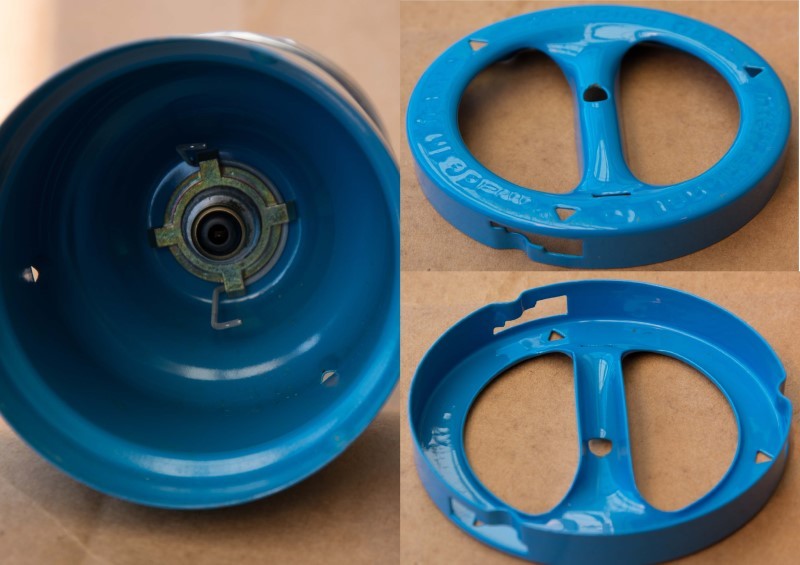 使用少　キヤンピングガス　CAMPING GAZ　ルモ型ランタン　T 206_10