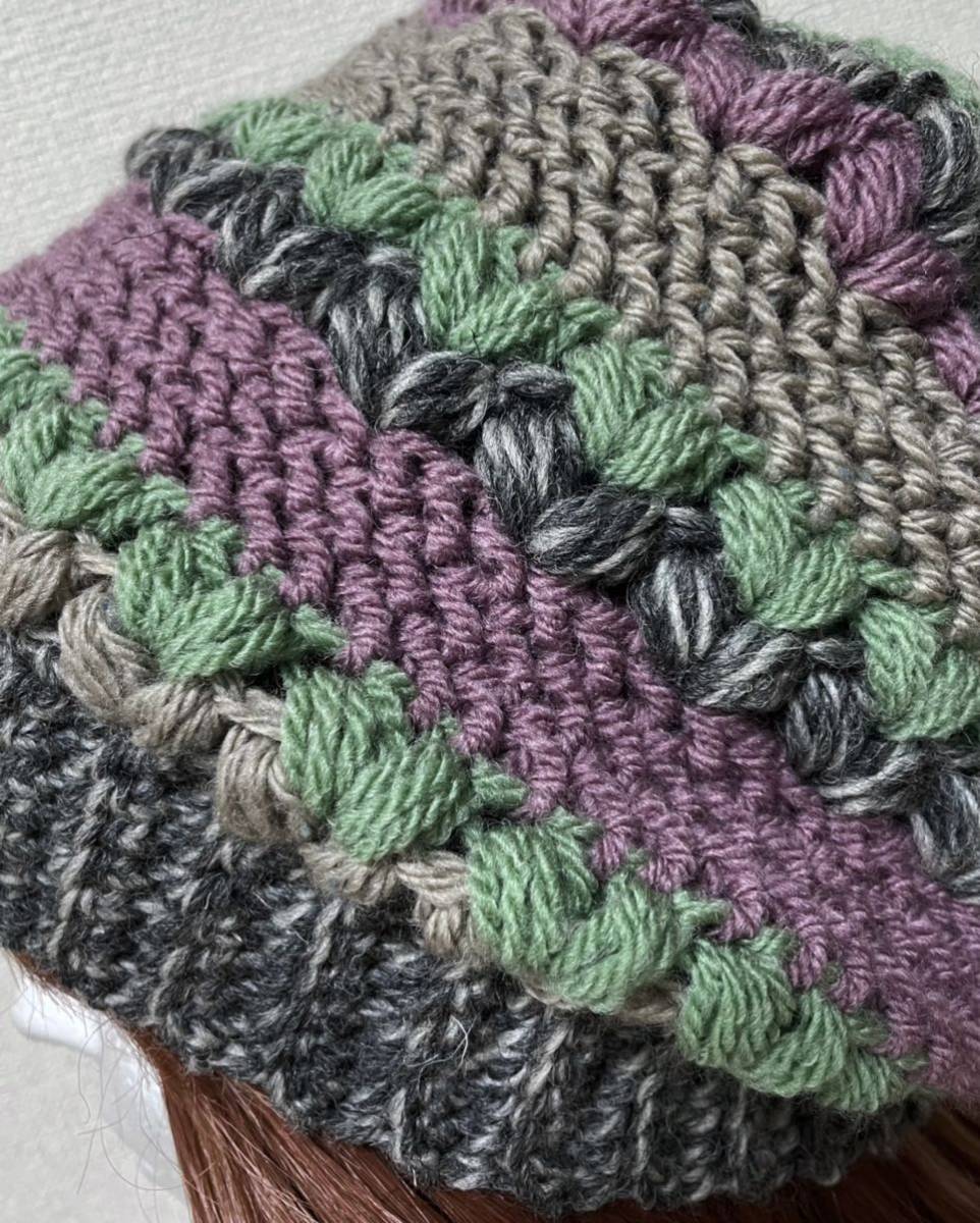 手編み帽子 ハート模様のニット帽 ウール グレー系 ハンドメイド ワッチキャップ ビーニー ワッチキャップ ニットキャップ 売買されたオークション情報 Yahooの商品情報をアーカイブ公開 オークファン Aucfan Com