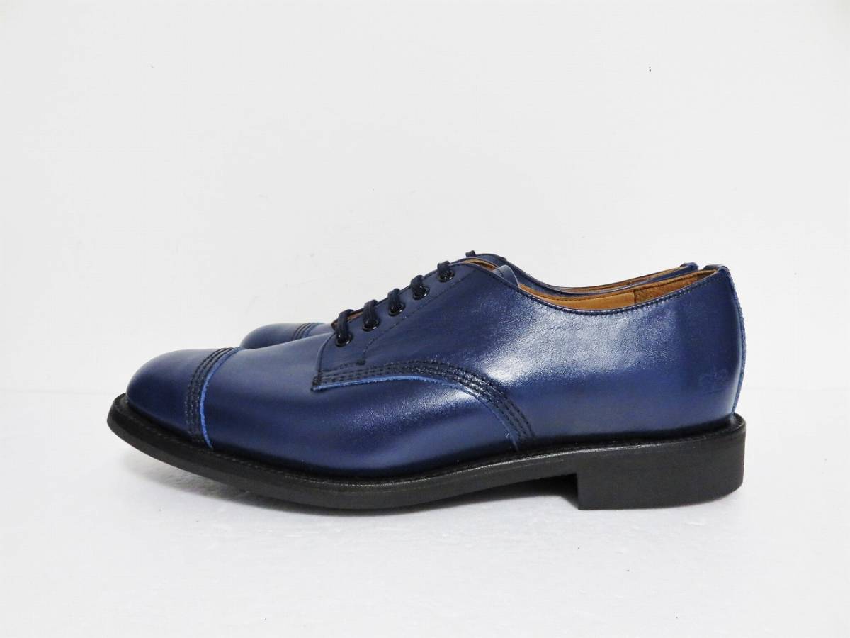 定価5.7万 SANDERS Military Derby Shoe 5 ネイビー レディース 