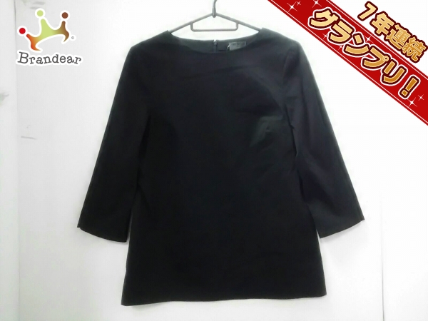 セオリーリュクス 長袖カットソー 038 レディース 黒 PREMISE