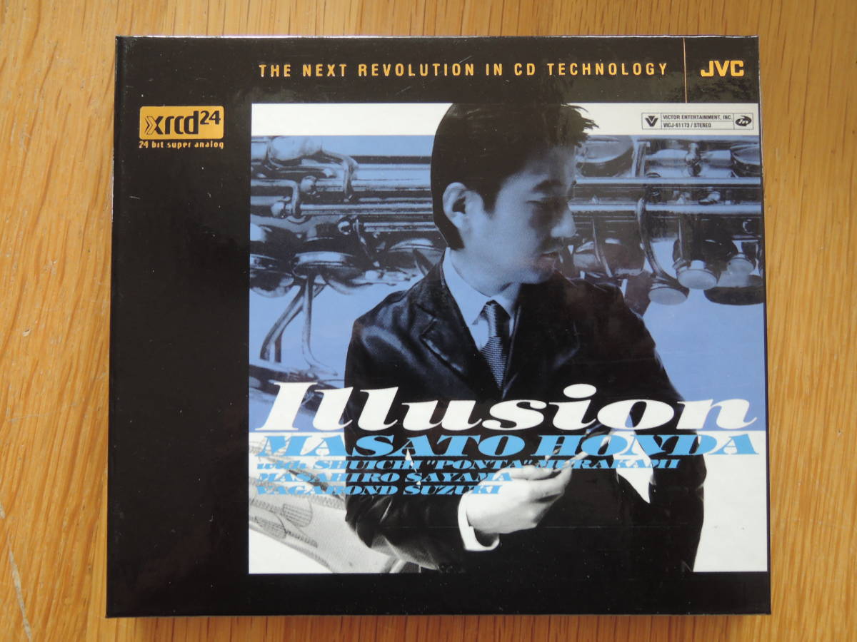 美品 高音質 XRCD24 ILLUSIO/MASATO HONDA 24bit K2 JVCレーベル