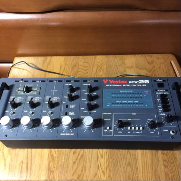 Vestax PMC-26 ロータリーアナログDJミキサー　Bozak Urei Vestax PMC-26 ロータリーアナログDJミキサー Bozak Urei Vestax PMC