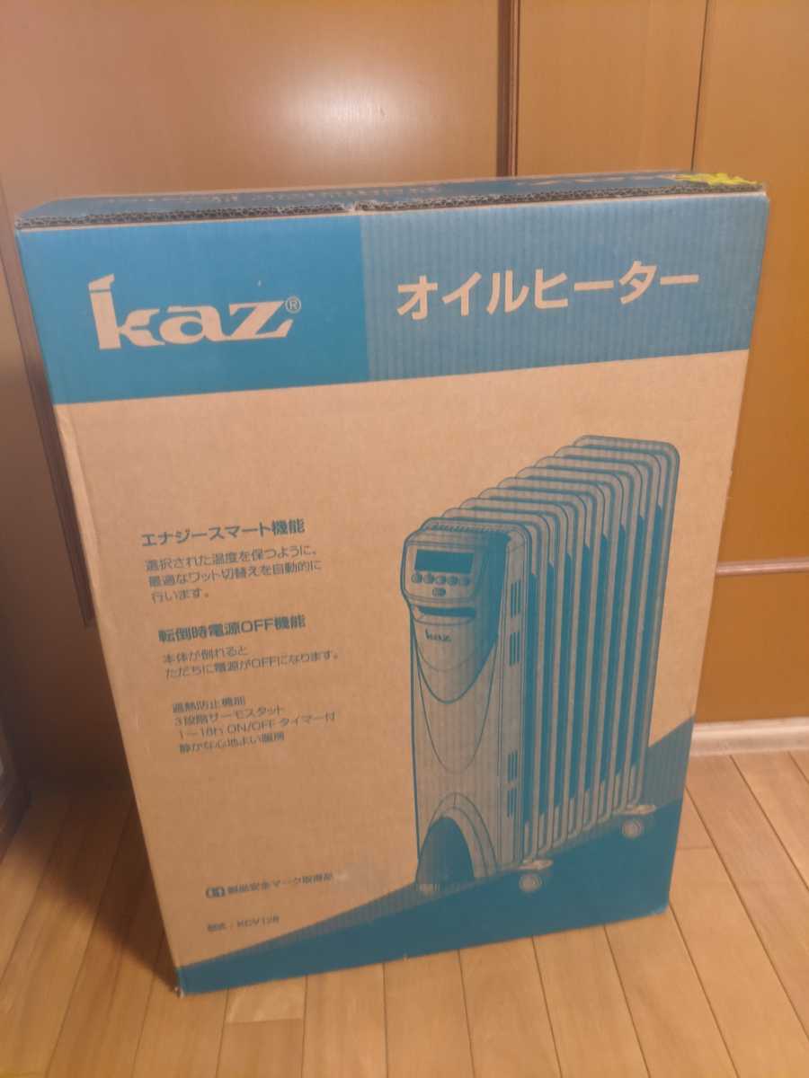 オイルヒーター Kaz KCV1211 KAZ エナジースマート 9枚フィン