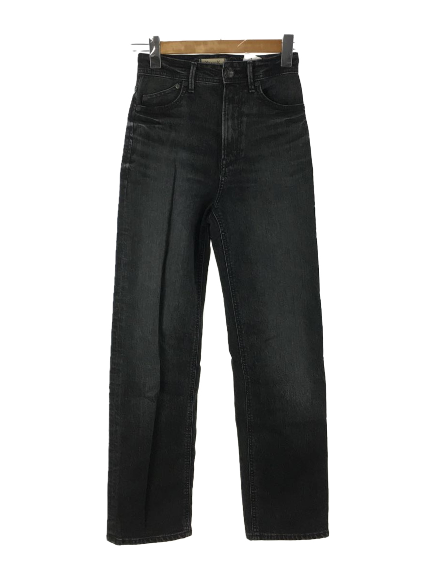 YANUK◆21AW/LEA/ボーイズデニムパンツ/22/コットン/BLK
