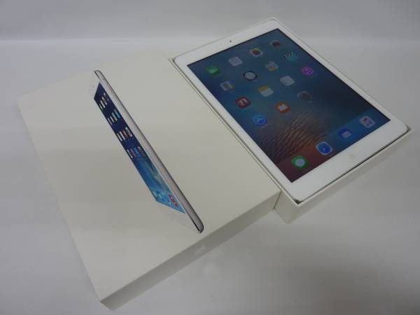 22530 au iPad Air WiFi CELL 64GB シルバー A1475 △判定 iPad 【公式
