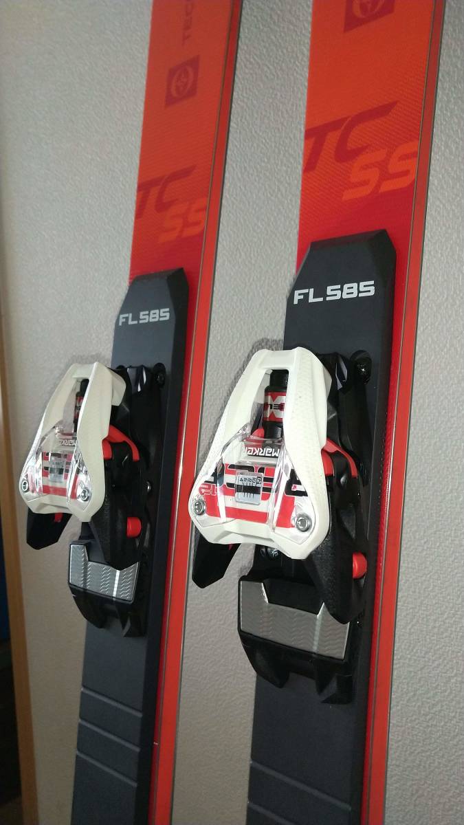 オガサカスキーOGASAKA TC-SS165㎝+プレートFL585＋マーカーXCELL12