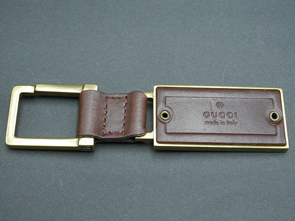 GUCCI キーリング グッチ kaminorth | - キーホルダー プレート グッチ