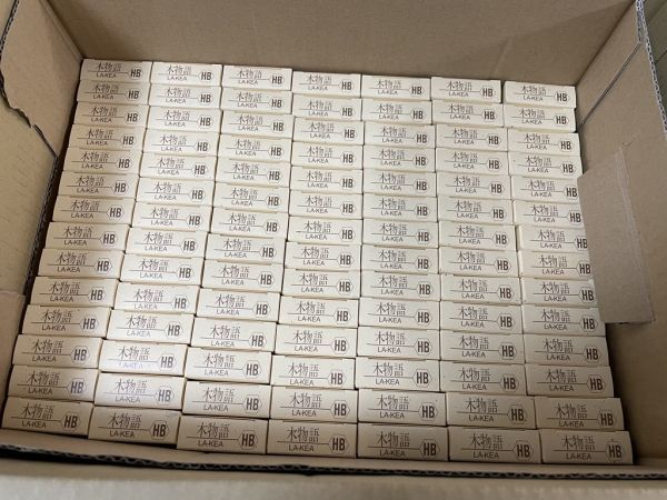 SR470-100T トンボ鉛筆　木物語　HB リサイクル鉛筆　12本入り　102箱まとめ　 | 木物語 鉛筆 LA-KSHB トンボ(Tombow) 単色販売