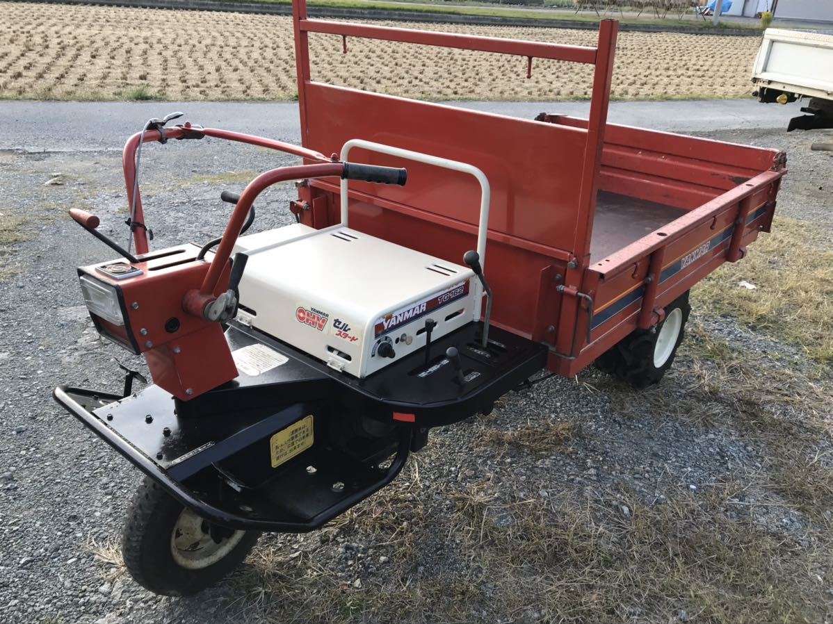引取限定ヤンマー 乗用 運搬車 TG162 油圧ダンプ最大積載量500kg