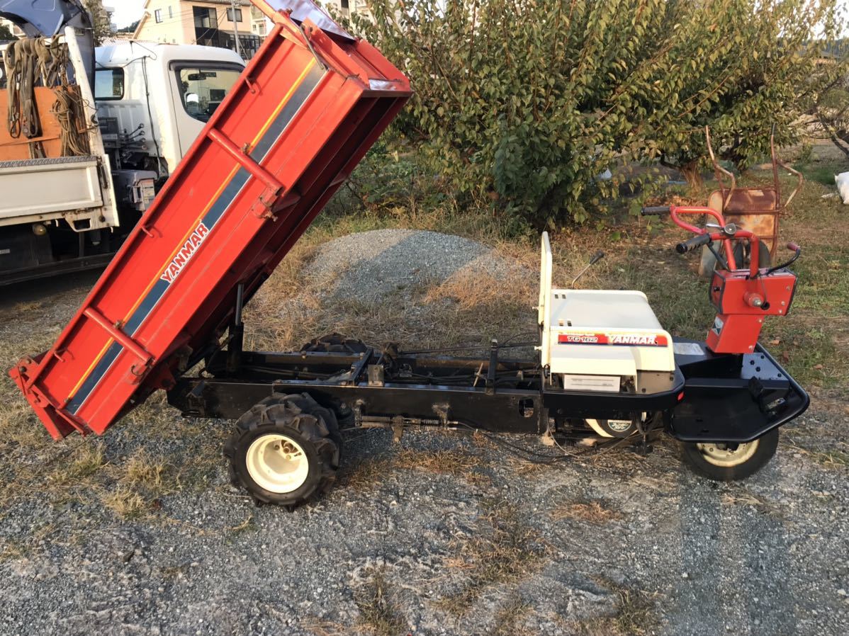 引取限定ヤンマー 乗用 運搬車 TG162 油圧ダンプ最大積載量500kg