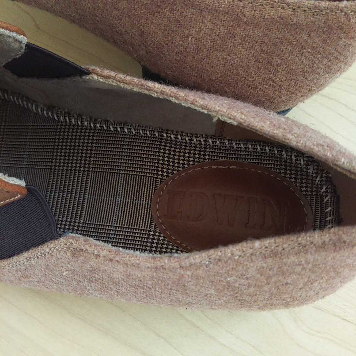 レディース シューズ エドウィン ローファー スリッポン 靴 ブラウン 茶色 23 5 ツィード 23 5 Edwin 23 5cm 売買されたオークション情報 Yahooの商品情報をアーカイブ公開 オークファン Aucfan Com