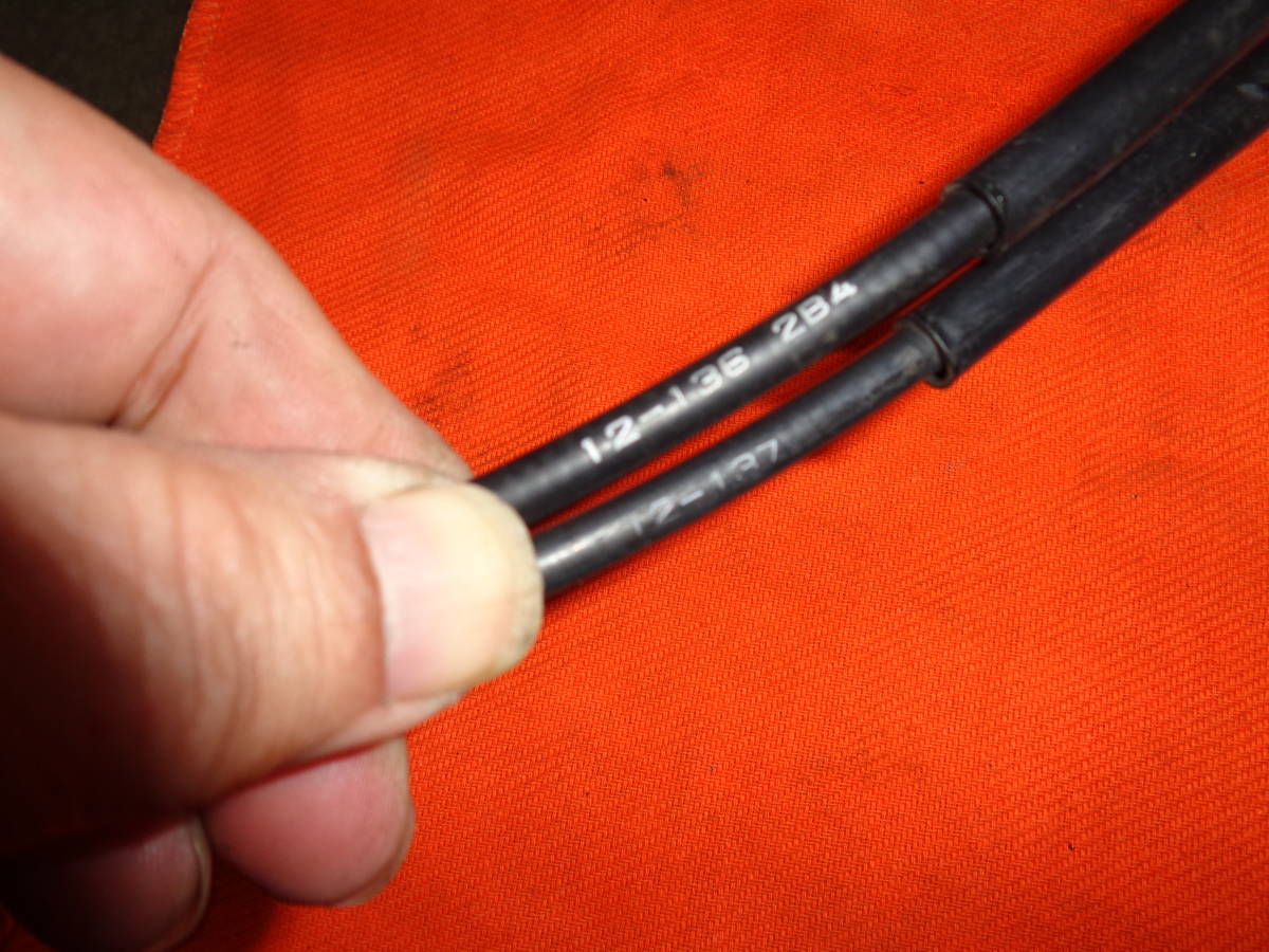 Z400RS?カワサキ純正アクセルワイヤー押引54012-136,12-13612-137 K4