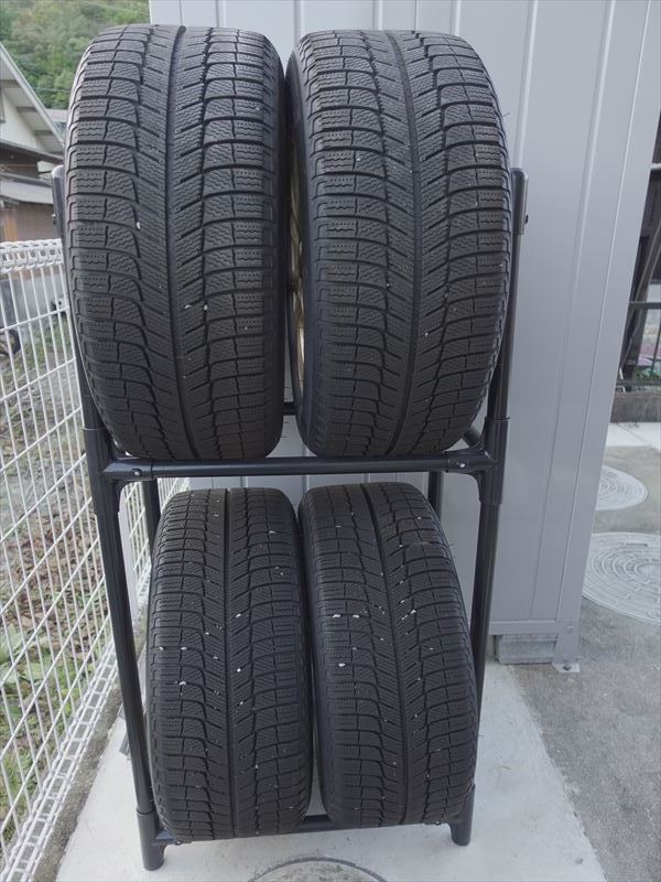 MICHELIN / X-ICE XI3プラス225/50-17 98H XL　BRIDGESTONE / エコフォルム / CRS/131 / スタッドレス４本セット１台分　アウディTT他