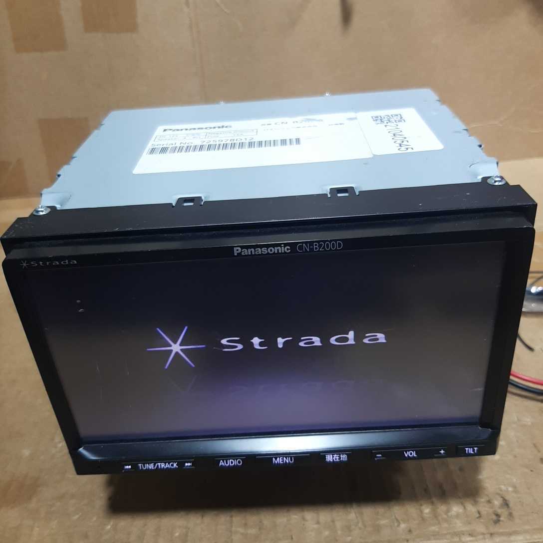 パナソニック 7インチCN-B200D CD/MPS/FM/AM/USB/S対応 CN-B200D ストラーダ Panasonic パナソニック ナビ CD SDカード AUX