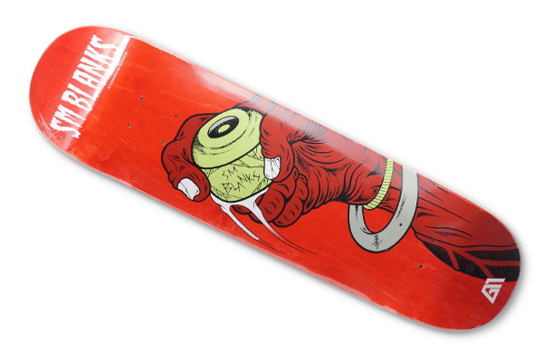 SMBLANKS x GOHMON Limited ★7.75★ DRUNKS 赤 しっかりケーブ