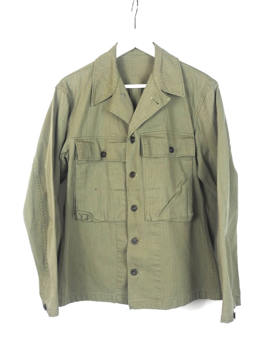LS48米軍実物ARMYアメリカ古着ユーティリティシャツ16Hミリタリー