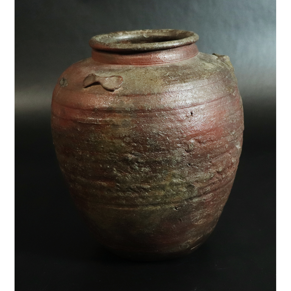 室町時代作 古備前 耳付 種壺 ＜21102903＞(花器、壷)｜売買された