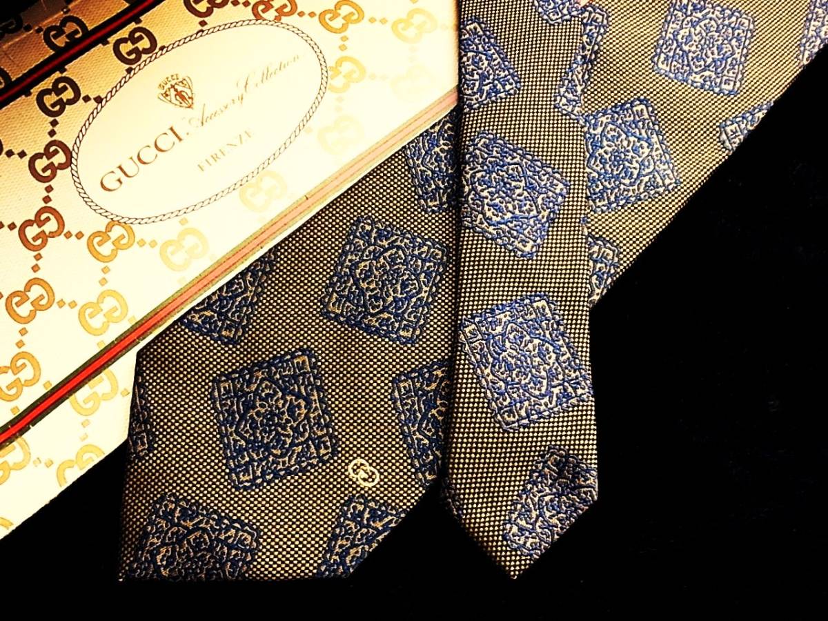  :. : N 2191 GUCCI オールド グッチ ロゴ入 ネクタイ(ネクタイ)｜売買されたオークション情報、yahooの商品情報をアーカイブ公開 - オークファン 服飾小物