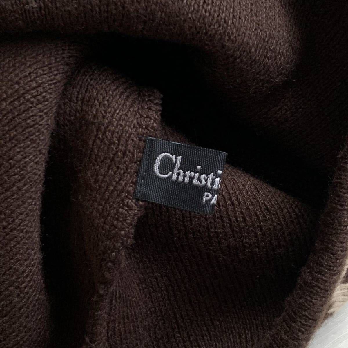 美品 希少 Dior ディオール トロッター ウール ニット キャップ ニット