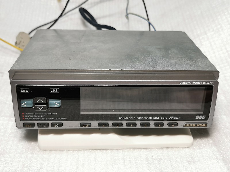 アルパイン グラフィックイコライザー ERA-G310 ALPINE ERA-G310 アルパイン ERA イコライザー ジャンク CDA-9831J