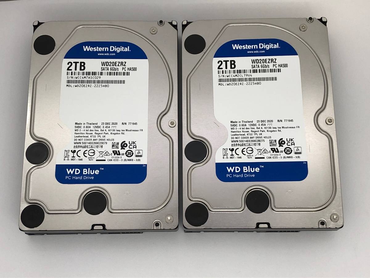 WD 2TB Digital Western | - Drive ウエスタンデジタル HDD Blue Hard 