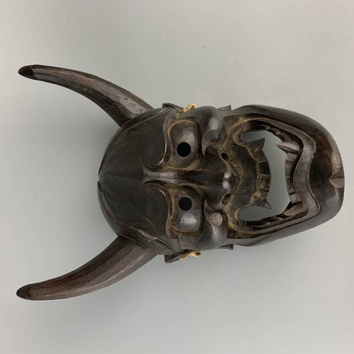 般若 お面 骨董品 △O 骨董 古美術 ｜般若 能面 インテリア 壁掛け 般若