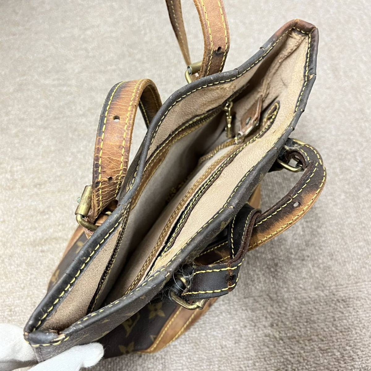 ジャンク LOUIS VUITTON ルイヴィトン モノグラム トートバッグ 