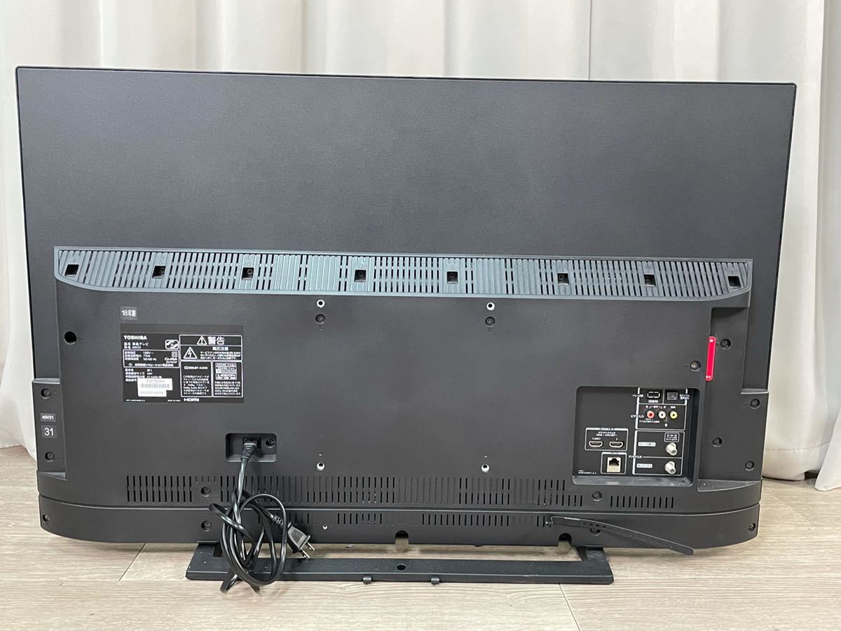 3568 東芝 液晶テレビ REGZA 2018年 40V31 40型 フルハイビジョン