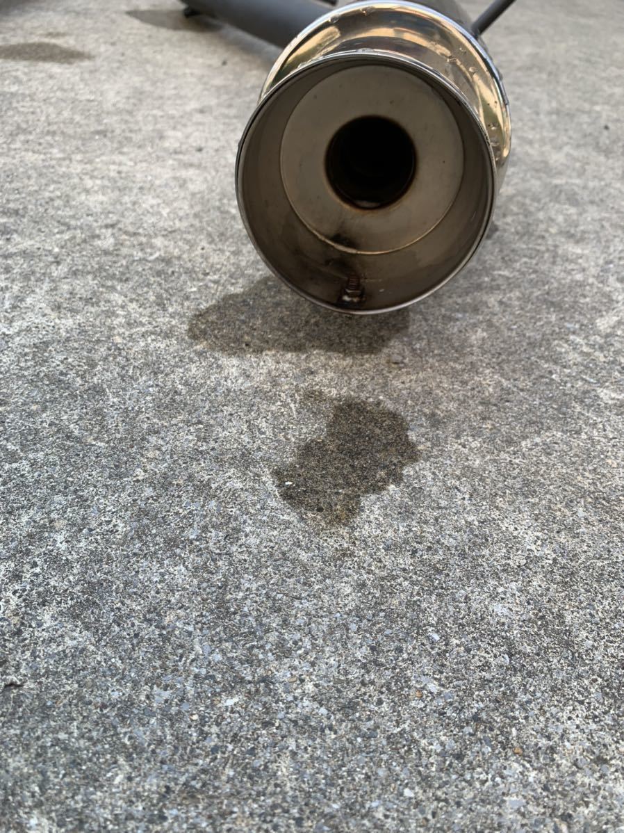 デリカD5用社外マフラー (社外サイレンサー2個付属) パーツ デリカd5