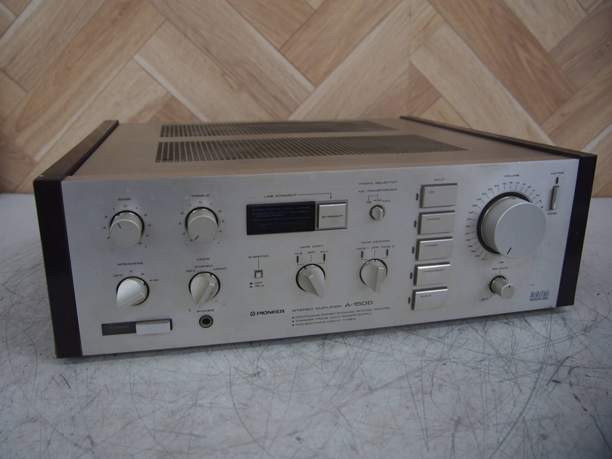パイオニア プリメインアンプ A-150D Pioneer ∴ 公式通販 - 66592-5 A