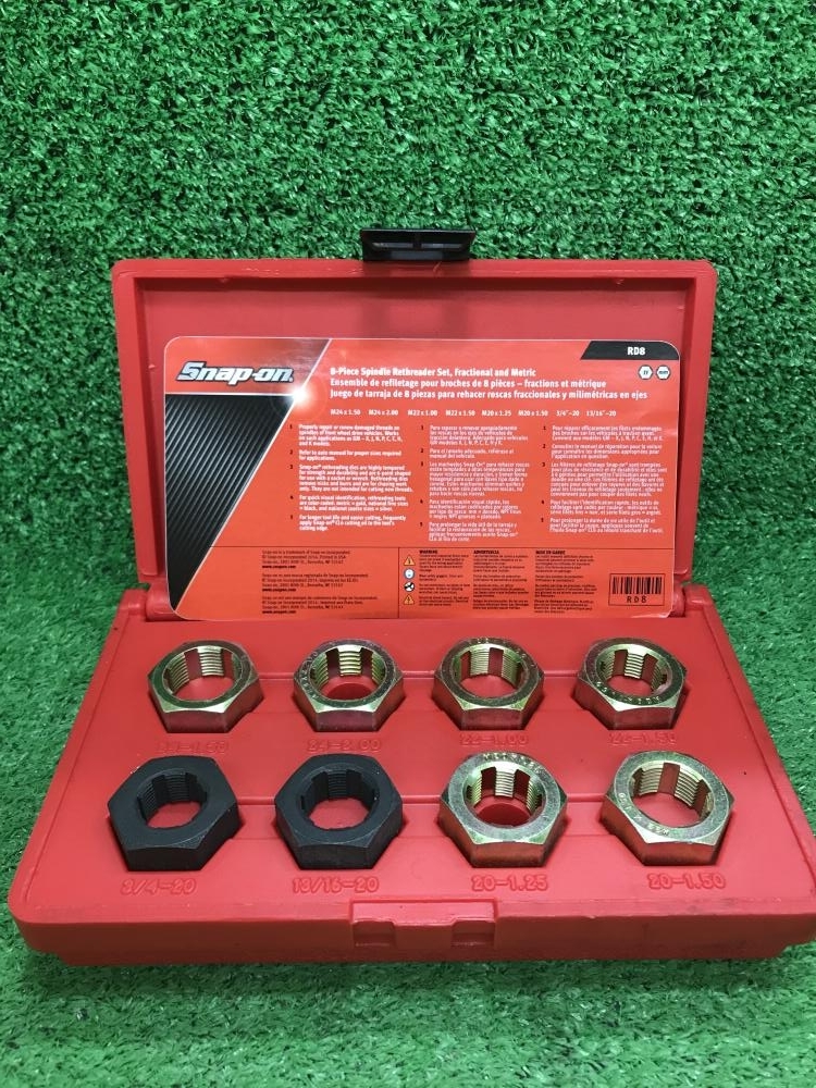 スナップオン RD8 スピンドルネジ山 修正セット