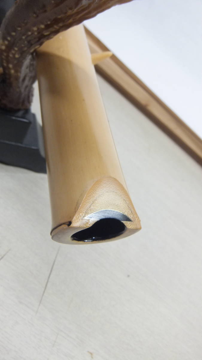 尺八 都山流1尺8寸大真銘 玉山銘 真竹 都