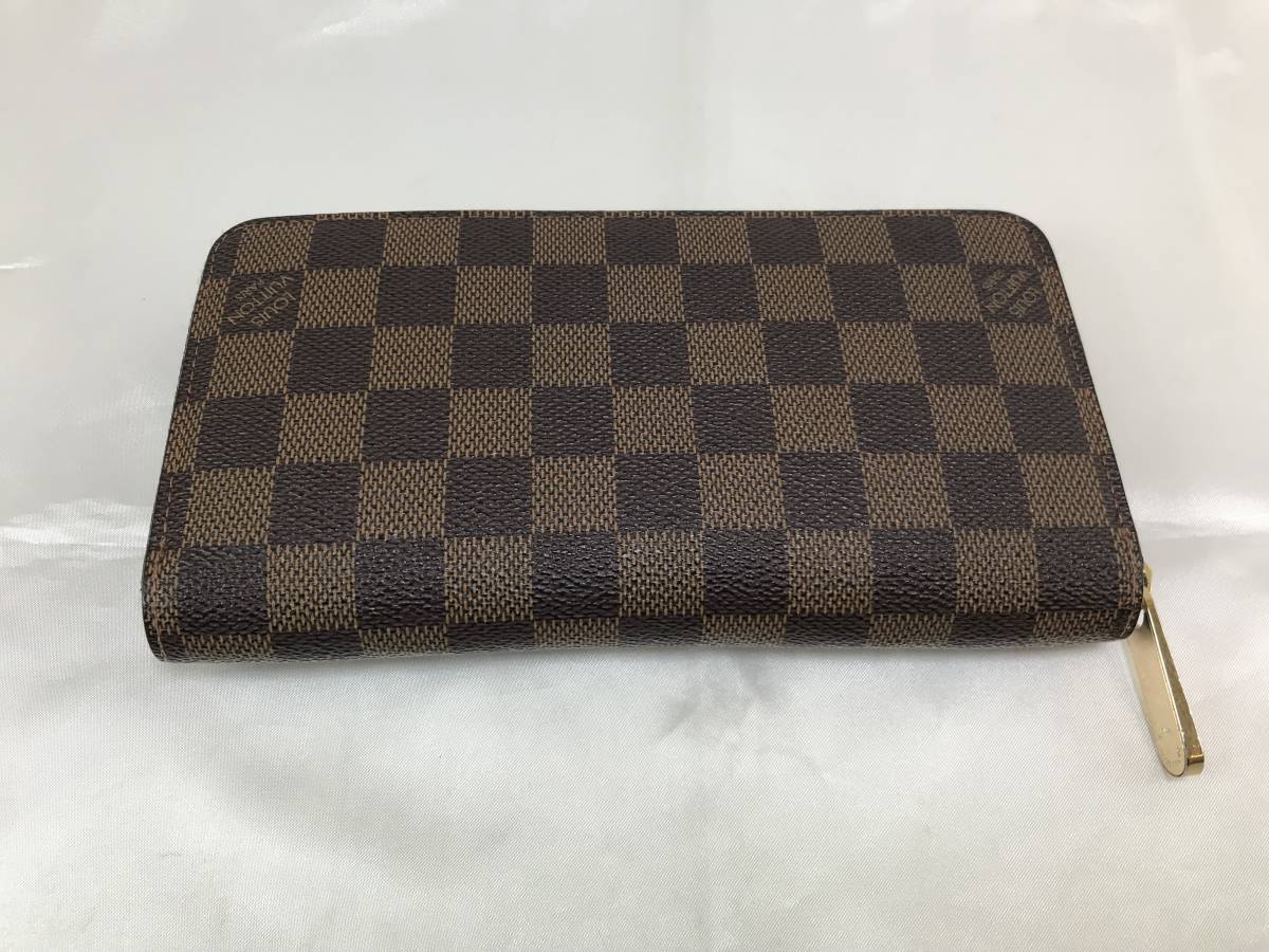☆【 LOUIS VUITTON】 ルイヴィトン N60015 ダミエ ジッピーウォレット 