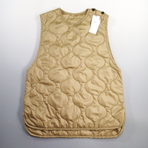 未使用品 21aw HYKE QUILTED VEST 5 XXL 廃棄 キルティングベスト 