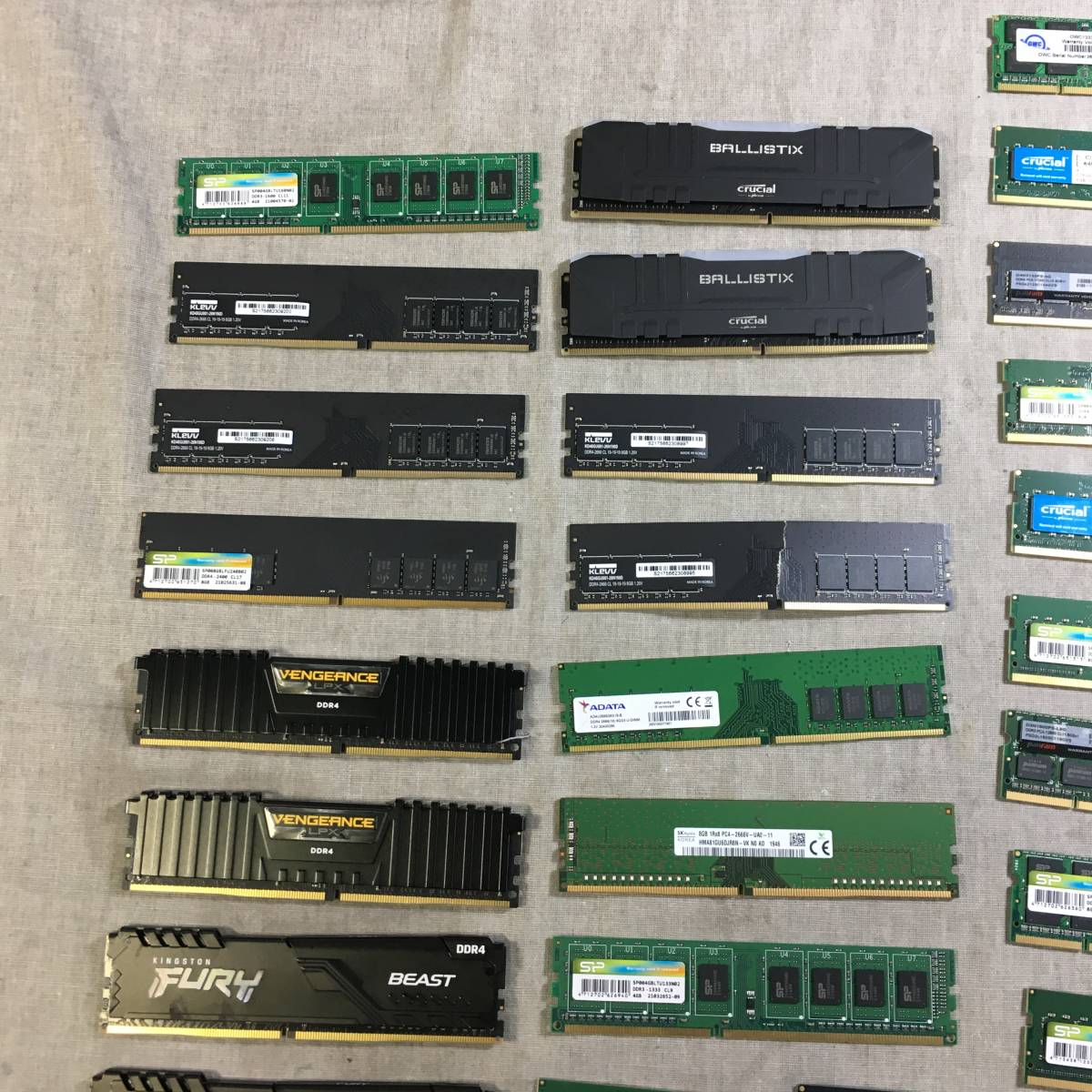 現状品 DDR3 DDR4メモリー 48枚セット メモリ - メモリー メモリー