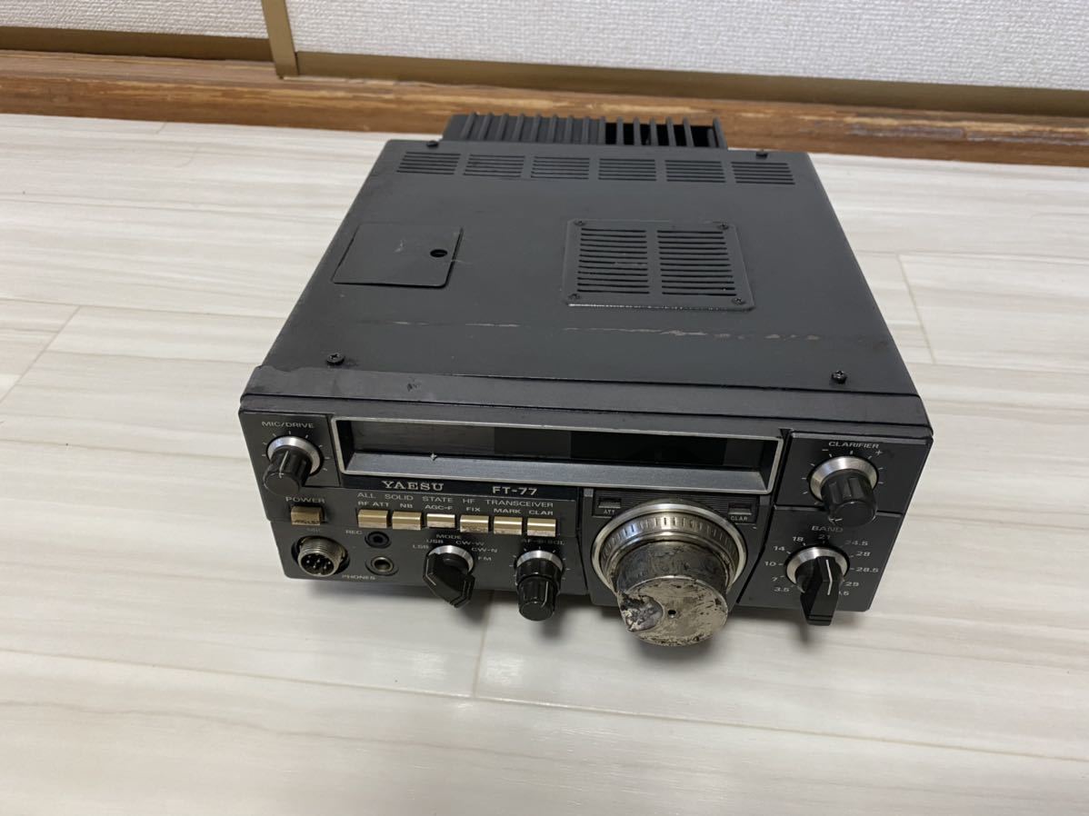 アマチュア無線 ヤエスFT-77-100w